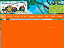 Tablet Screenshot of kiddiedentist.com